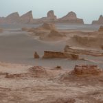 El desierto de Lut o Dasht-e Lut y sus Kaluts