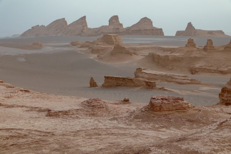 El desierto de Lut o Dashte Lut y sus Kaluts Irán Turismo